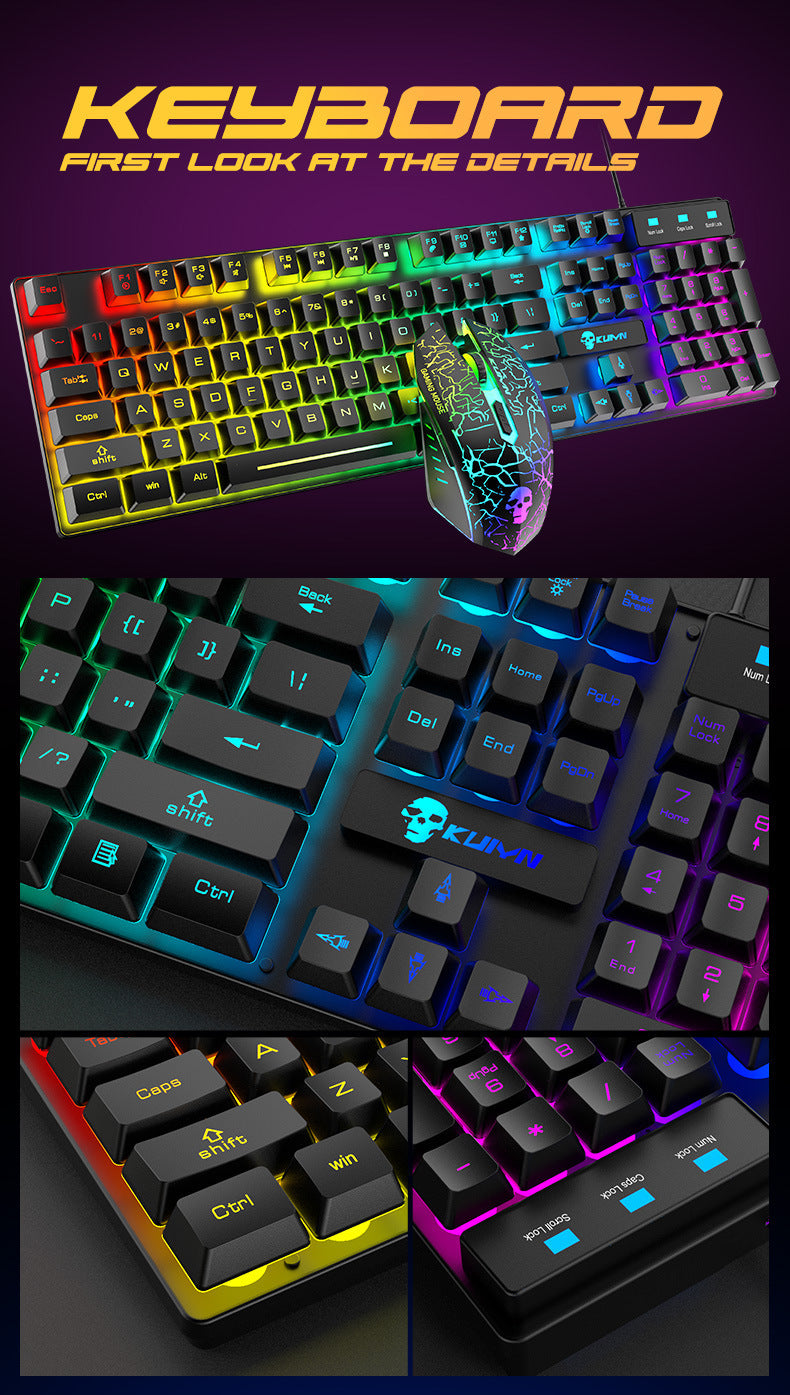 Luminous Keyboard Mouse