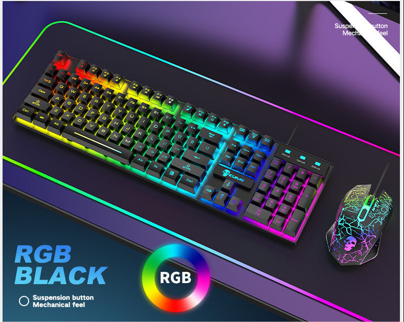 Luminous Keyboard Mouse