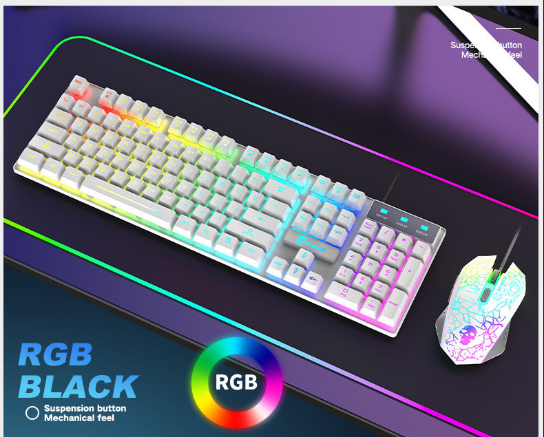 Luminous Keyboard Mouse