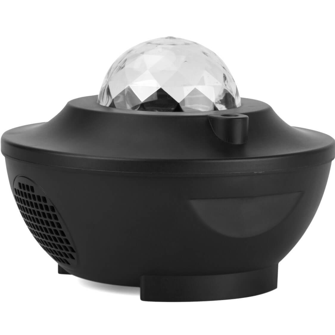 black round led galaxy light for gamers and students