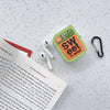 green silicone animal airpods case