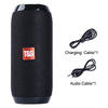 portable speaker with TF and USB support black