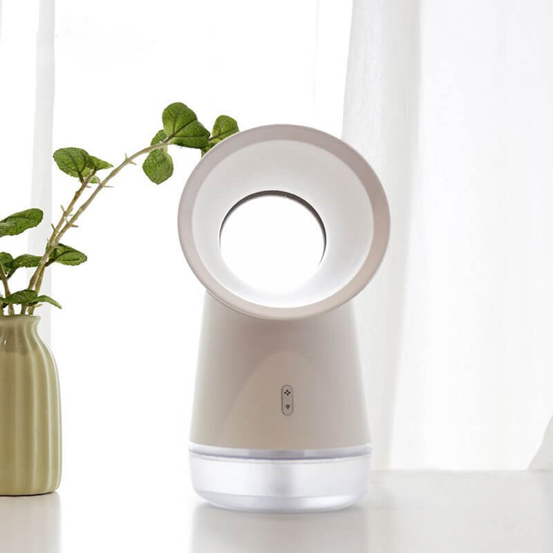 leafless fan humidifier ultrasonic cooling