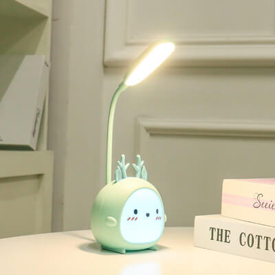 Bedside LED night light for studying