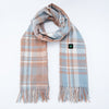 Blue constant temperature heating scarf