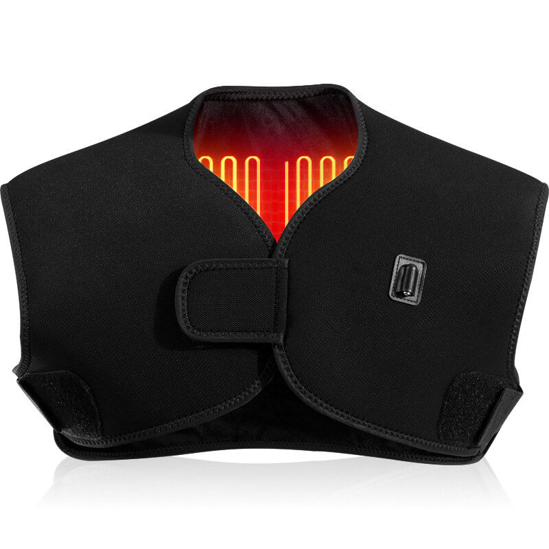 Far infrared heating physiotherapy vest