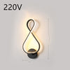 Nordic minimalist LED wall lamp 220V