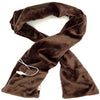 Far-infrared heat therapy neck scarf