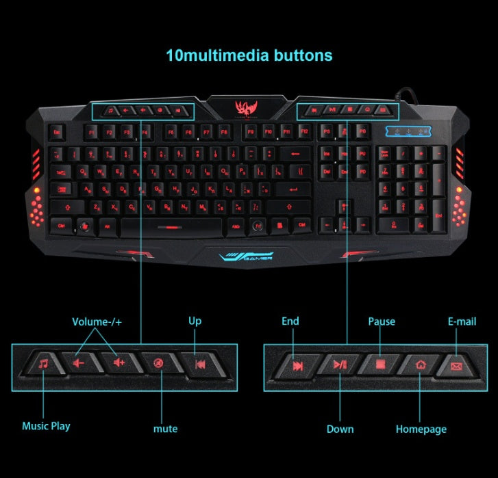 Backlight Gaming Keyboard