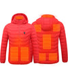 8 zones Red USB heated jacket