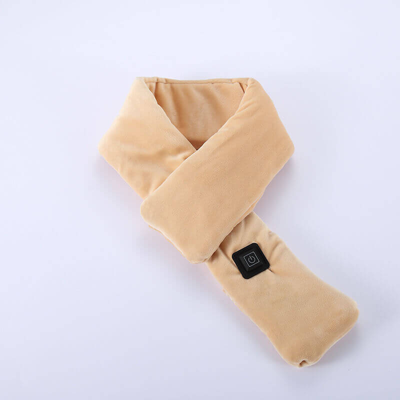 Heated scarf close-up detail