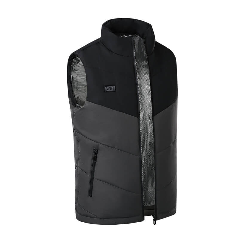 Dual-control heating vest winter wear