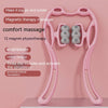 pink ergonomic cervical relief massager