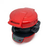 household sandwich maker bright red