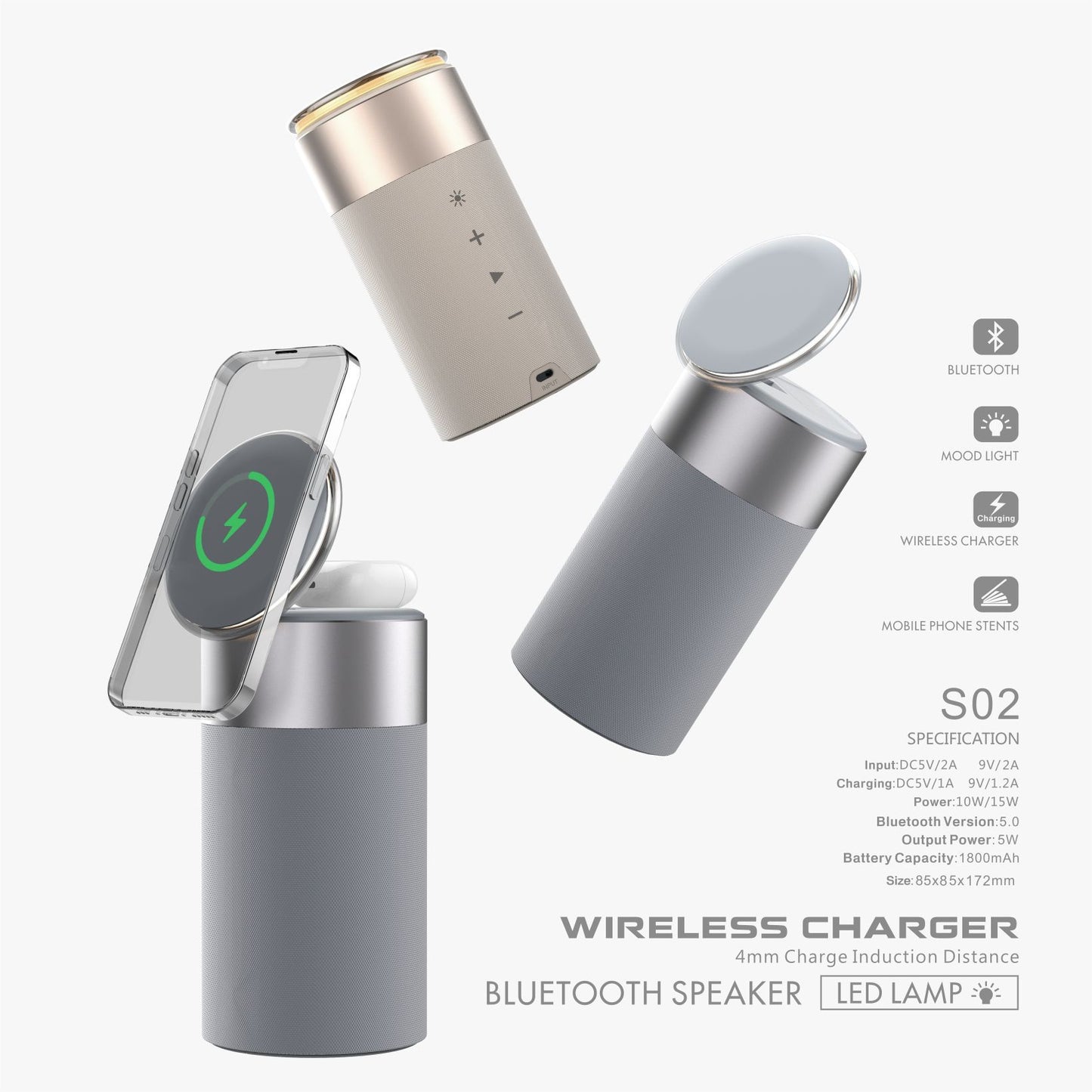 Wireless Charging Speaker