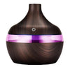 Wood grain aromatherapy humidifier front view