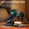 4-in-1 Wireless Charging Station Fast 15W Charger