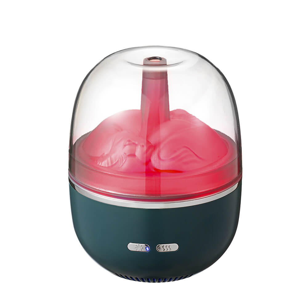 green ultrasonic essential oil humidifier