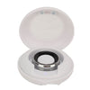 Silver Compartment Smart Fitness Ring for Sleep and Wellness