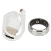 Silver Smart Health Ring Heart Rate Sleep Monitoring