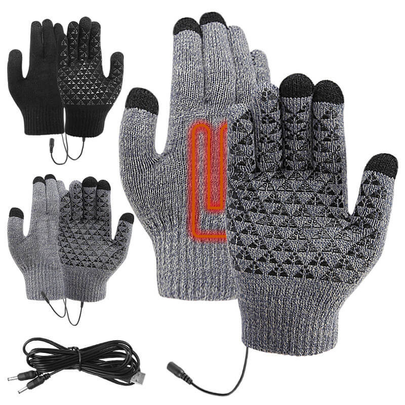 USB heated gloves carbon fiber wire