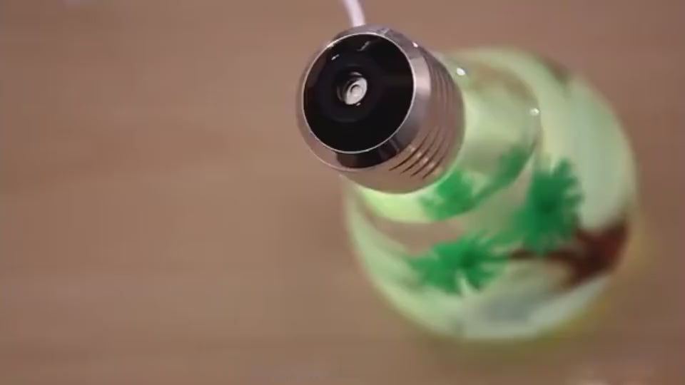 Colorful Light Bulb Humidifier Air Ultrasonic USB 