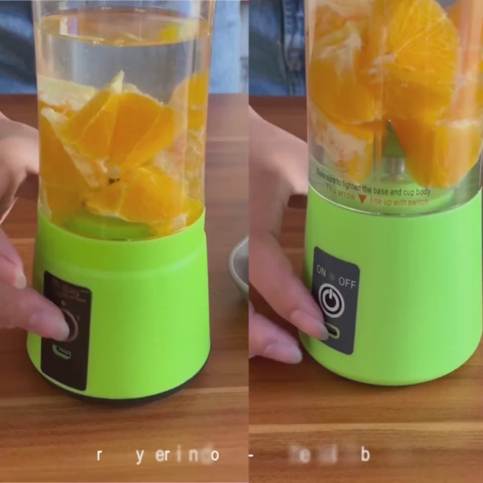 portable mixer for fruit